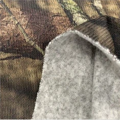 Tessuto lavorato a maglia mimetico 100% poliestere