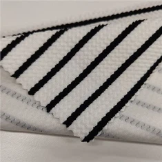 Tessuto jacquard lavorato a maglia in poliestere